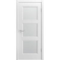 Ульяновская дверь Уно-4 белая эмаль ДО-3
