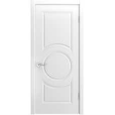 Ульяновская дверь Уно-5 белая эмаль ДГ