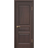 Ульяновские двери Яшма красное дерево тёмное ДГ