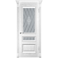 Ульяновские двери Фараон-2 дуб белая эмаль ДО