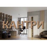 межкомнатные двери КАНТРИ шпон эмаль