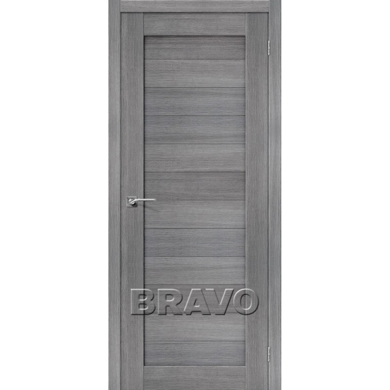 Межкомнатная Дверь Экошпон Порта-21 Grey Veralinga