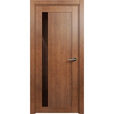 Дверь Status Estetica модель 821 Анегри стекло лакобель коричневый