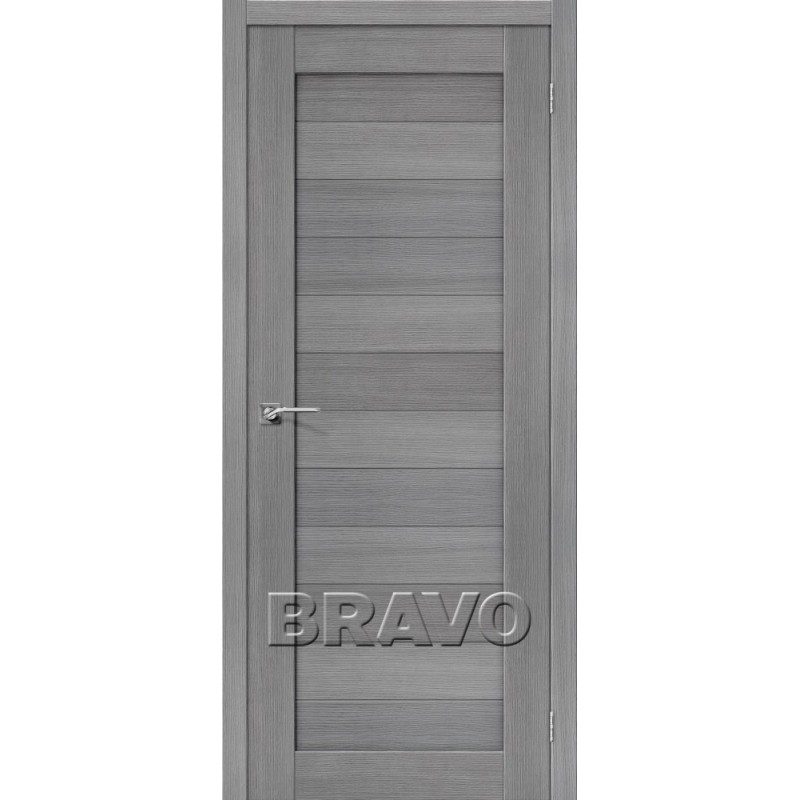 Межкомнатная Дверь Экошпон Порта-21 3D Grey