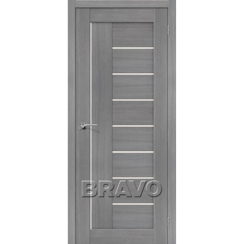 Межкомнатная Дверь Экошпон Порта-29 3D Grey