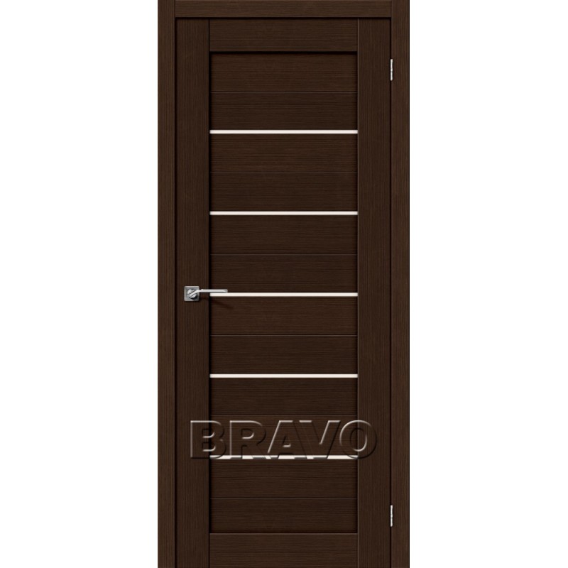 Межкомнатная Двери Экошпон Порта-22 цвет венге