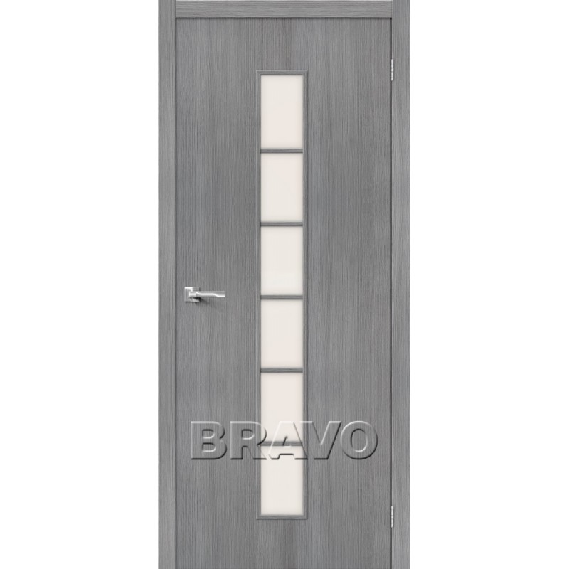 Межкомнатная Дверь Экошпон Тренд-12 3D Grey
