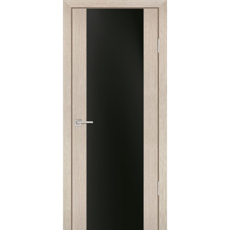 Межкомнатная Дверь Profilo Porte PS-24 Каппучино мелинга триплекс черный