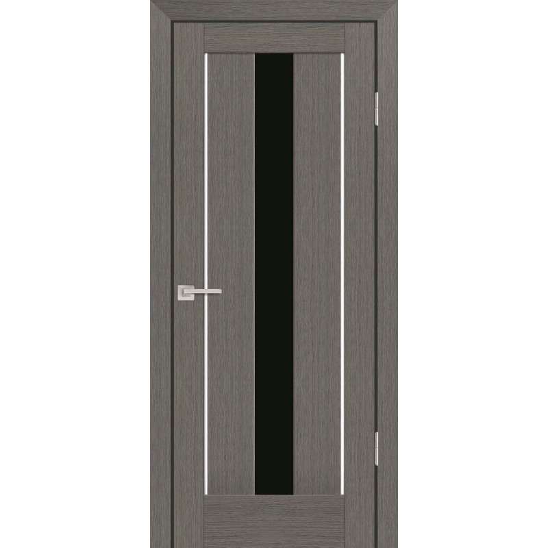 Межкомнатная Дверь Profilo Porte PS-2 Грей мелинга черный лакобель