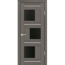 Дверь Profilo Porte PS-13 Грей мелинга черный лакобель