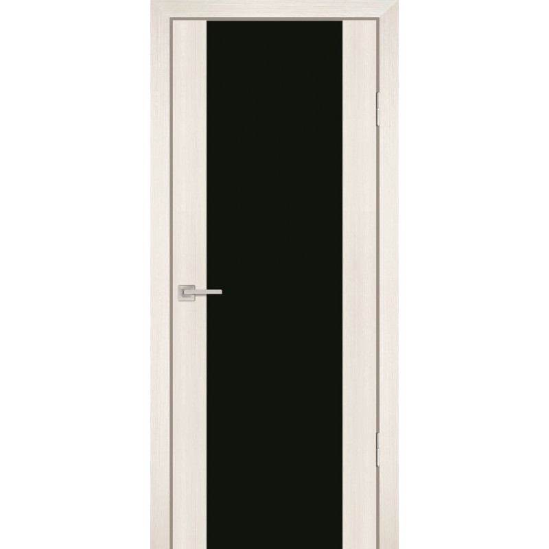 Межкомнатная Дверь Profilo Porte PS-24 Перламутровый дуб триплекс черный