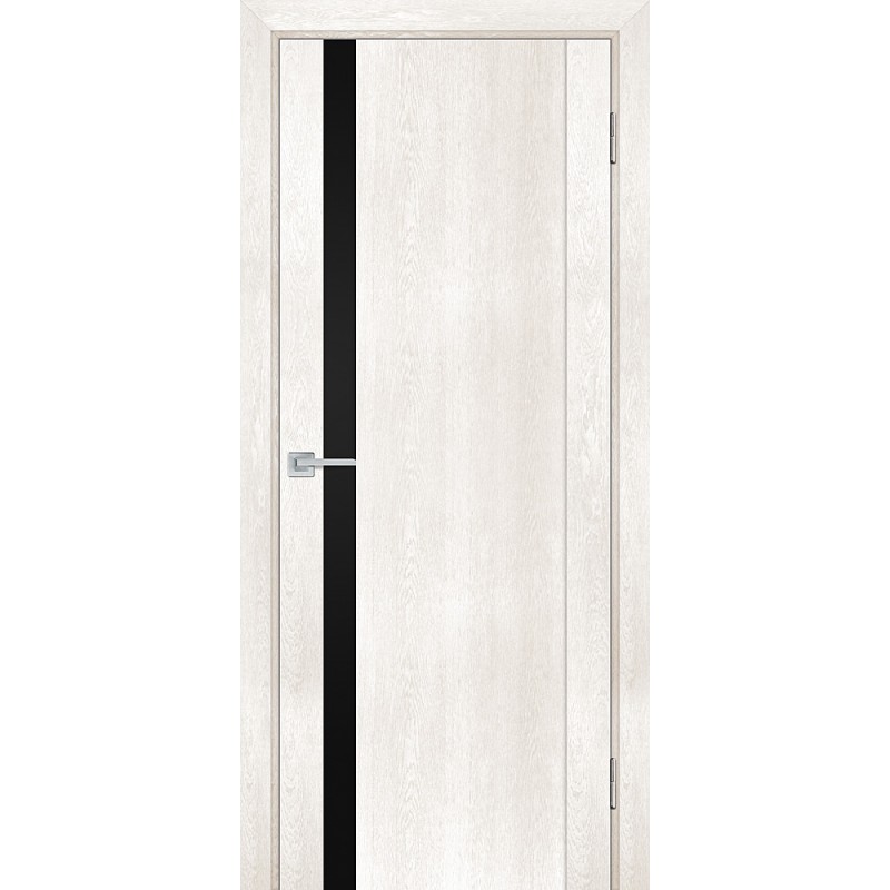 Межкомнатная Дверь Profilo Porte PSN-10 Бьянко антико лакобель чёрный