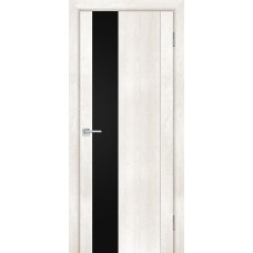 Дверь Profilo Porte PSN-11 Бьянко антико лакобель чёрный