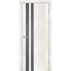 Дверь Profilo Porte PSN-12 Бьянко антико лакобель серый