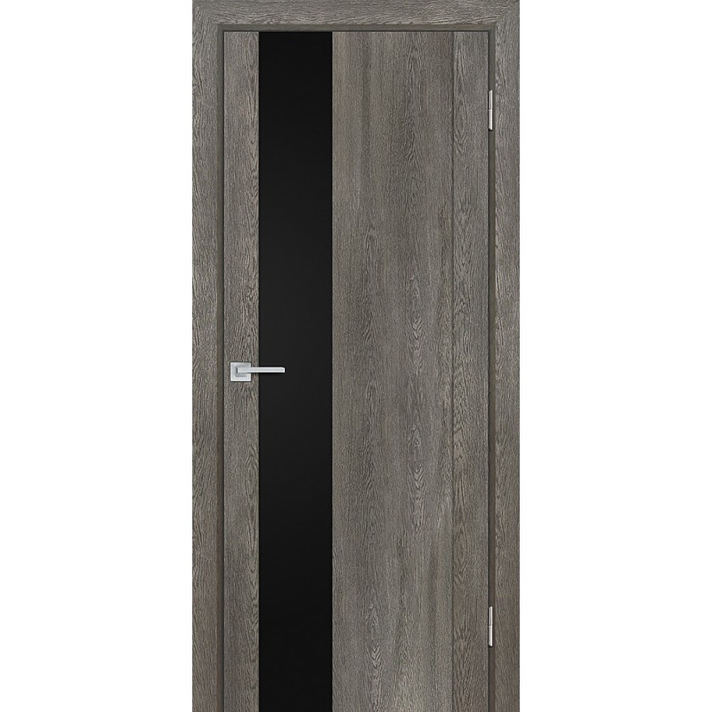 Межкомнатная Дверь Profilo Porte PSN-11 Гриджио антико лакобель чёрный