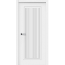 Межкомнатная дверь Рим-1Ф белая эмаль ДГ